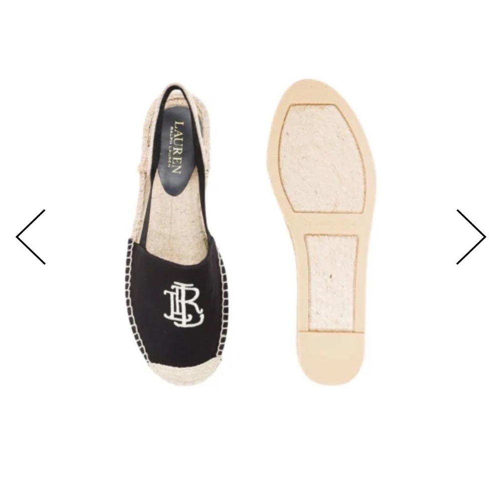 Lauren Ralph Lauren Women's Dafny Canvas Espadrilles - Black - Picture 2 of 6